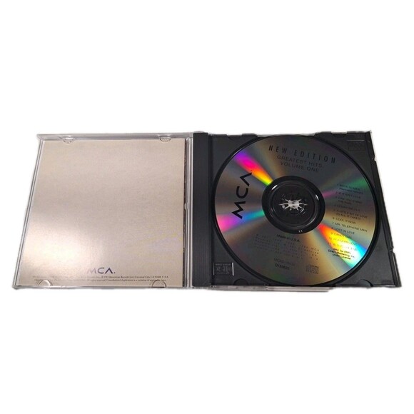 New Edition's Greatest Hits Volume 1 CD MCA Records 1991 R&B Soul Compilation - Picture 3 of 3